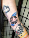 Japanese tattoo daruma tattoo