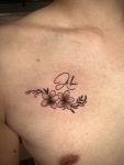 Plumeria Flower Tattoo プルメリア 花 タトゥー