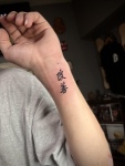 Japanese Lettering Kanji Tattoo 漢字 タトゥー
