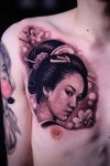 Japanese Geisha Tattoo 芸者 タトゥー 